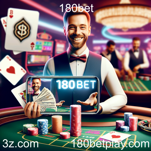 Experimente a Emoção do Cassino Ao Vivo no 180bet